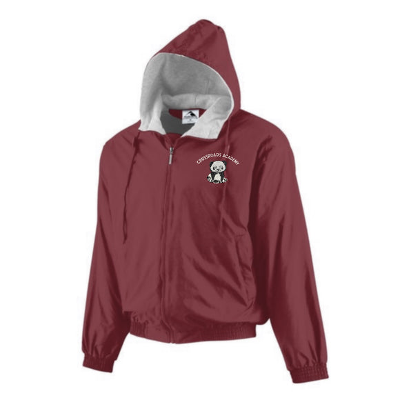 Hooded Jacket w/ Crossroads Logo