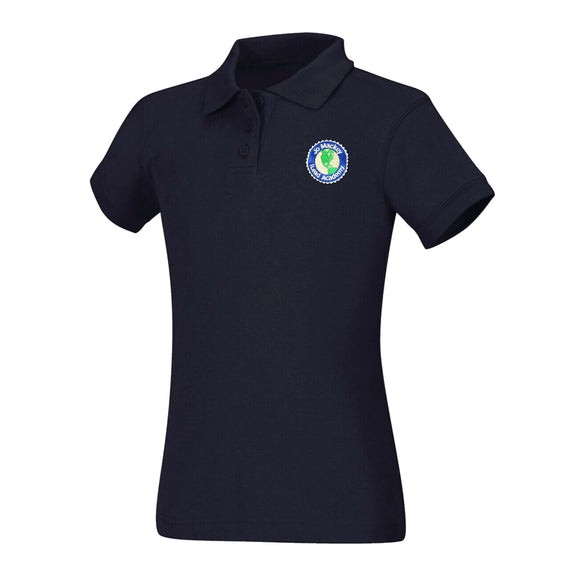 S/S Girls Polo w/ Jo Mackey Logo (Grades K-8)