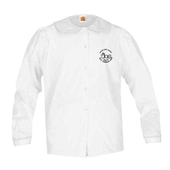 *L/S Puff Sleeve Blouse w/ TBS PRE Logo
