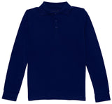 L/S Girls Polo w/ Zucker Polo