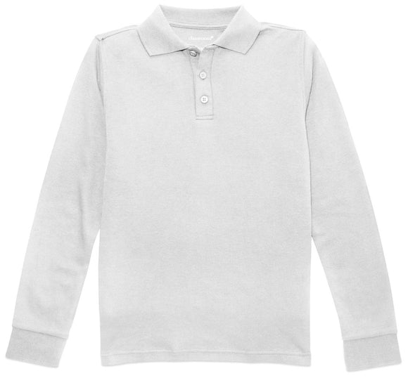 L/S Girls Polo w/ Zucker Polo