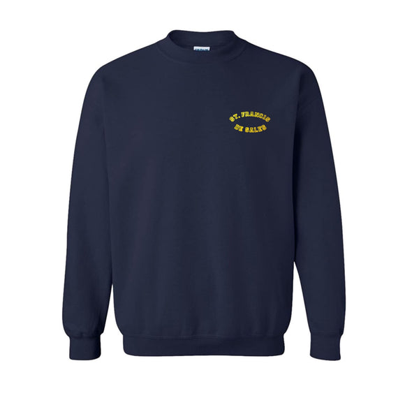 P.E. Crewneck Sweatshirt w/ St. Francis Logo