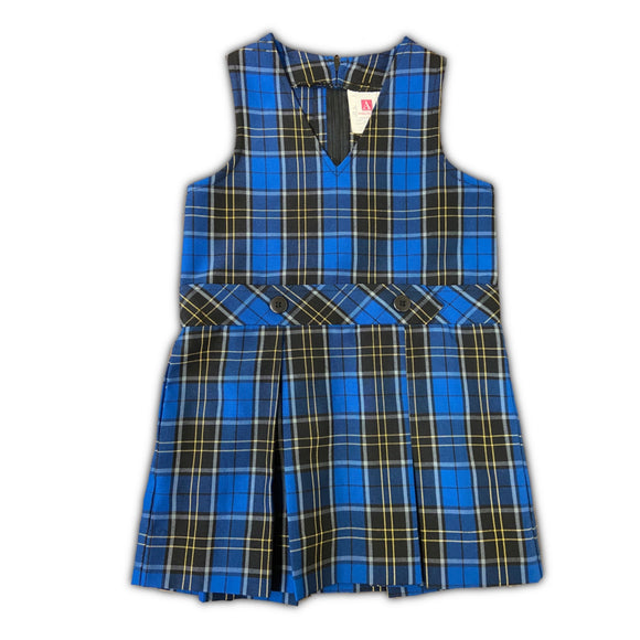 * ST. VIATOR Plaid Jumper (Grades Pre K-4 ONLY)