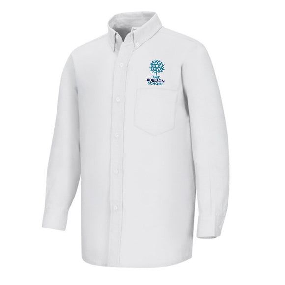 *L/S Oxford w/ Adelson Logo*