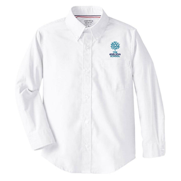 *L/S Oxford w/ Adelson Logo*