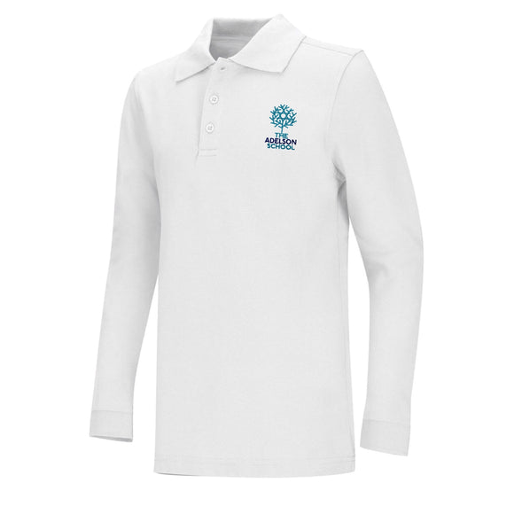 L/S Polo w/ Adelson Logo