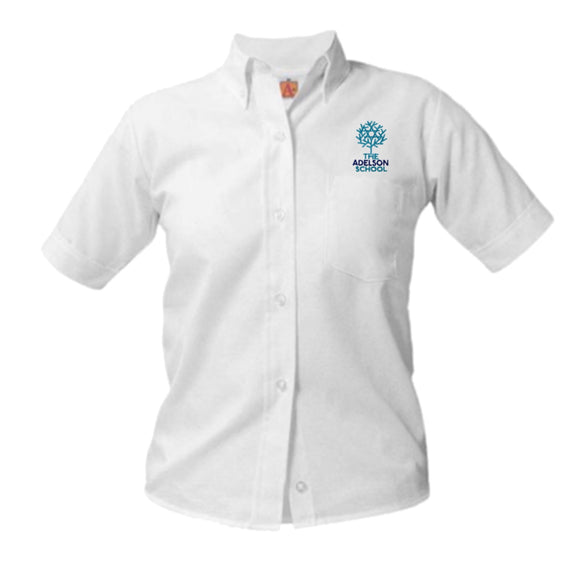 *S/S Ladies Oxford w/ Adelson Logo*