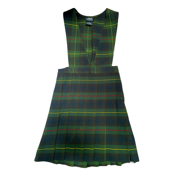 Plaid V-Neck Jumper