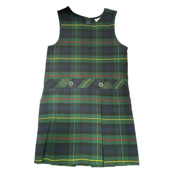Round Neck Plaid Jumper