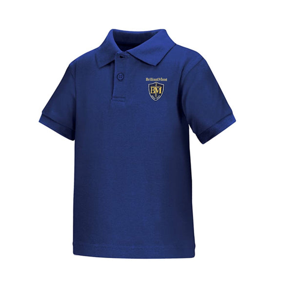 S/S Pique Polo w/ BM Logo *TODDLER SIZES ONLY*