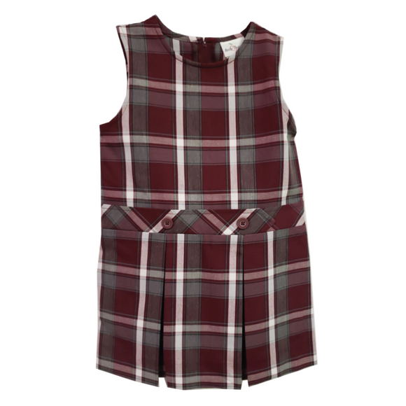YDS Plaid Jumper (Grades K-1)