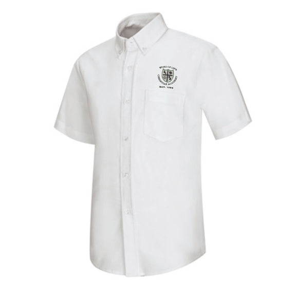 * S/S Oxford w/ WOL HS Logo