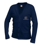 V-Neck Cardigan w/ ACA Logo