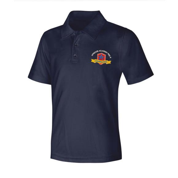 S/S Performance Polo w/ Aprende Logo