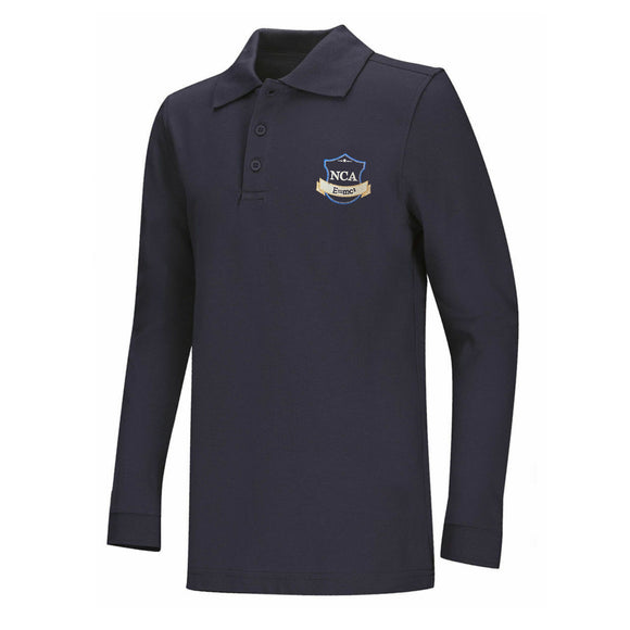 L/S Polo w/ NCA Logo