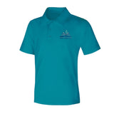 S/S Performance Polo w/ Sage Collegiate Logo