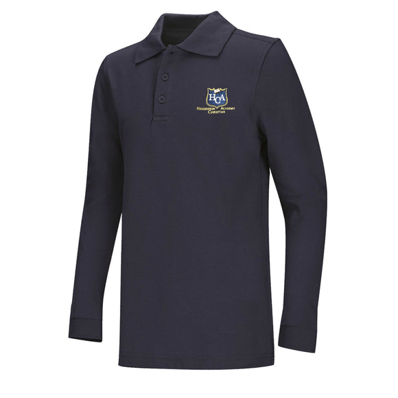 L/S Polo w/ HCA Logo