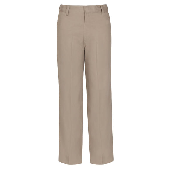 * Boys Flat Front Pants