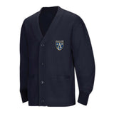 V-Neck Cardigan w/ DP Logo