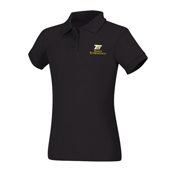 S/S Girls Polo w/ TIS Logo
