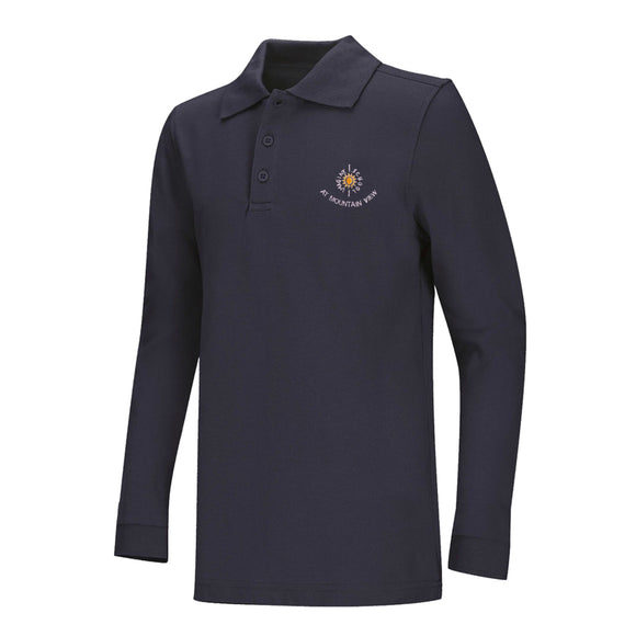 L/S Polo w/ IMV Logo