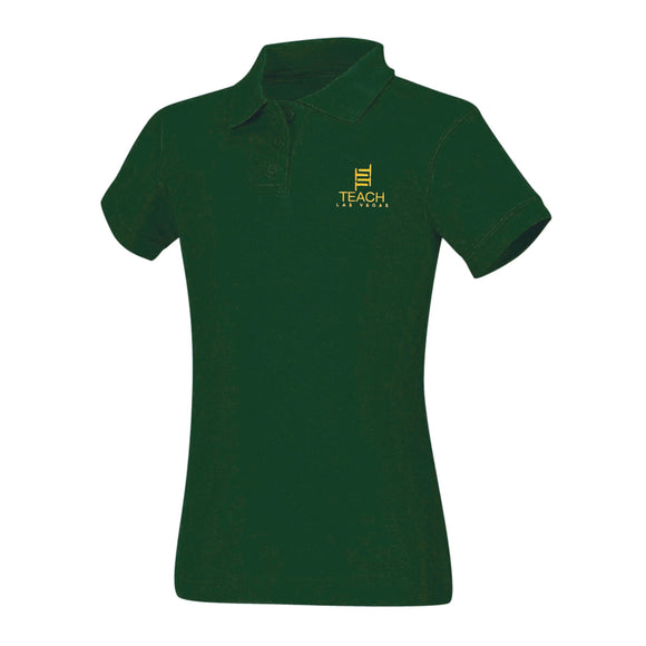 S/S Girls Polo w/ TEACH Logo SECOND GRADE ONLY