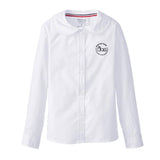 Long Sleeve Peter Pan Blouse w/ TBS ELEM Logo
