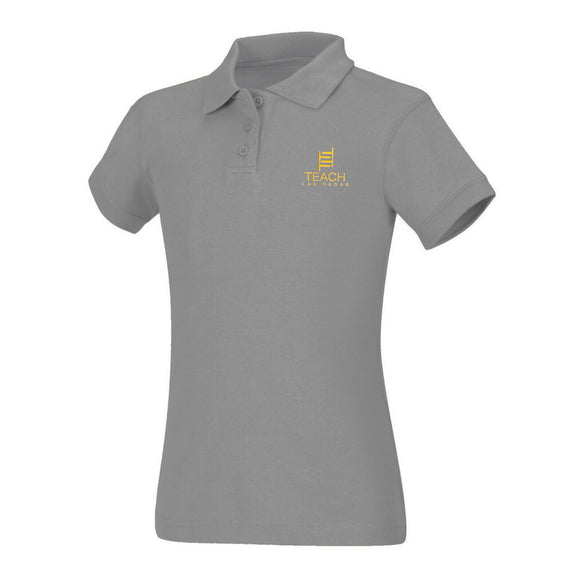 S/S Girls Polo w/ TEACH Logo FIFTH GRADE ONLY