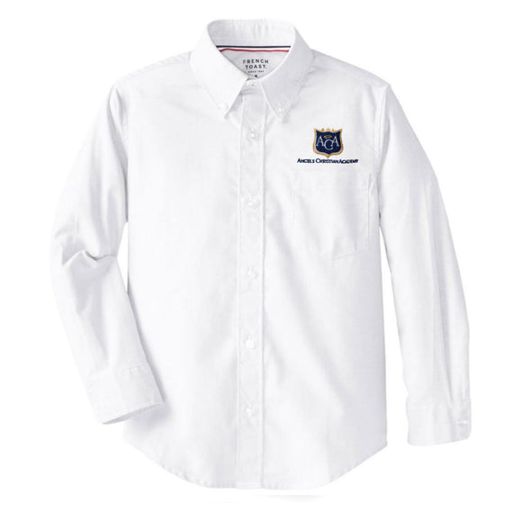 L/S Oxford w/ ACA Logo