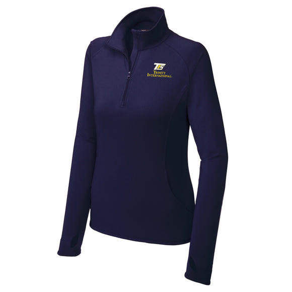 Ladies Zip Warm Up Jacket w/ TIS Logo