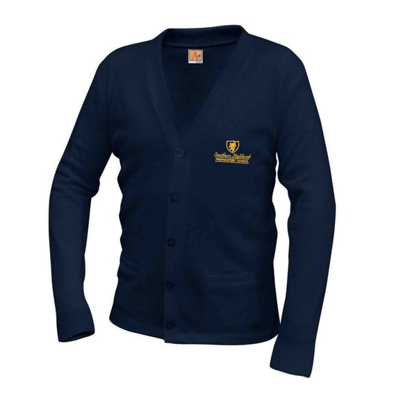 V-Neck Cardigan w/ SHPS Logo