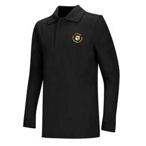 L/S Polo w/ 100 Logo (Grades K-5 ONLY)