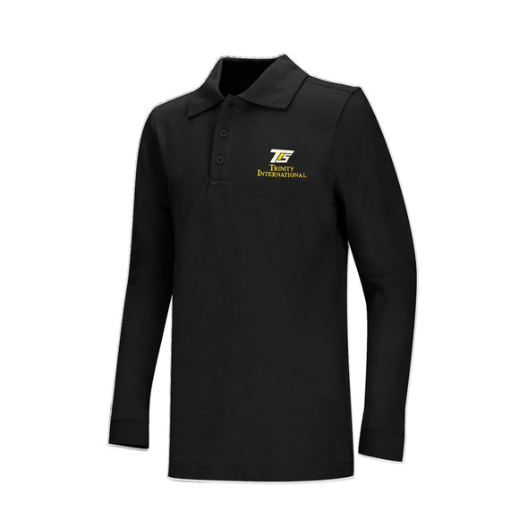 L/S Polo w/ TIS Logo