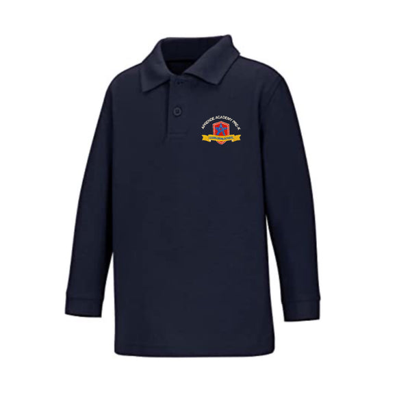 L/S Polo w/ Aprende Logo