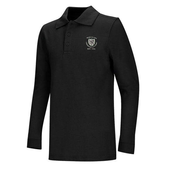 L/S Polo w/ WOL HS Logo
