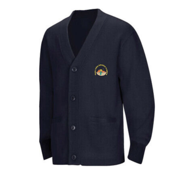 V-Neck Cardigan w/ VVAA Logo