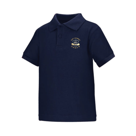 S/S Polo w/ Baby University Logo