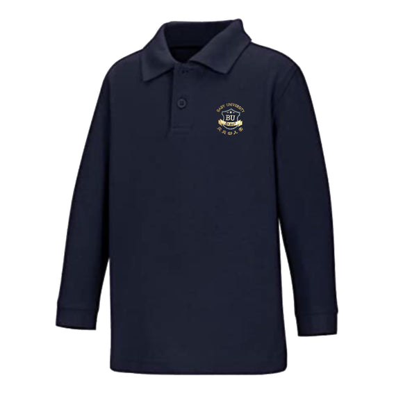 L/S Polo w/ Baby University Logo