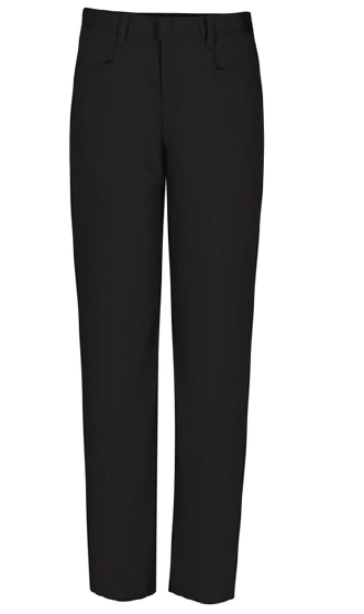 Girls Flat Front Pants