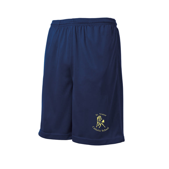 P.E. Shorts w/ ST. VIATOR Logo