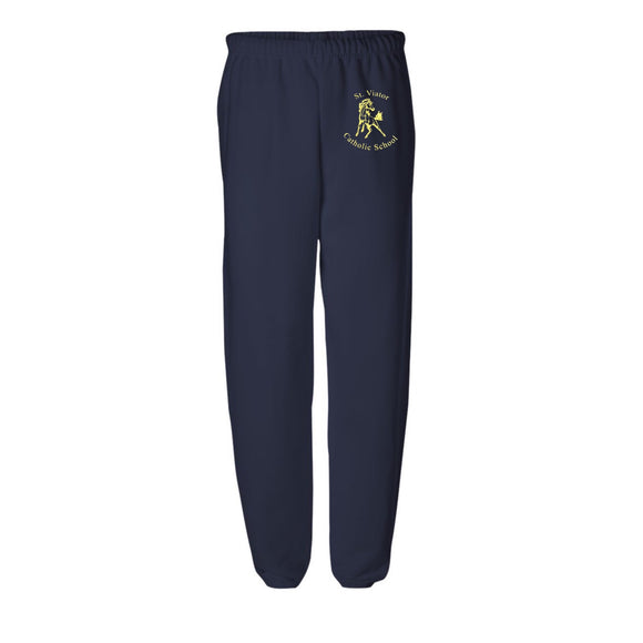 P.E. Sweatpants w/ ST. VIATOR Logo