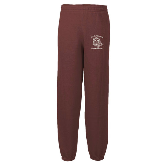 * P.E. Sweatpants w/ ST. CHRIS Logo