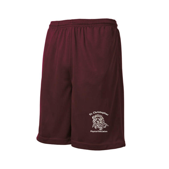 **P.E. Shorts w/ ST.CHRIS Logo