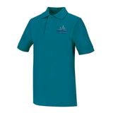 S/S Polo w/ Sage Collegiate Logo