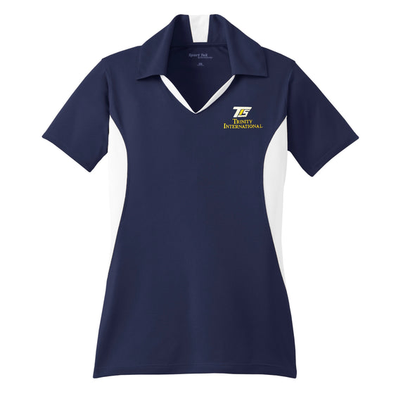 S/S Ladies Performance Polo w/ Trinity Logo