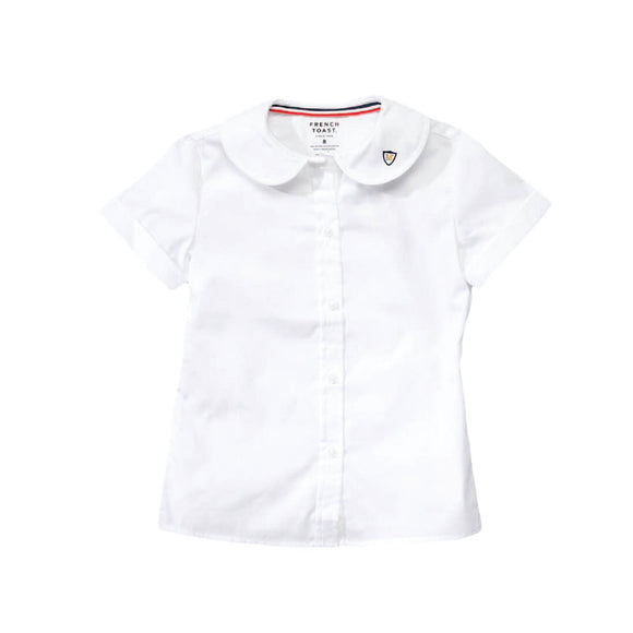 S/S Peter Pan Blouse w/ Merryhill Logo