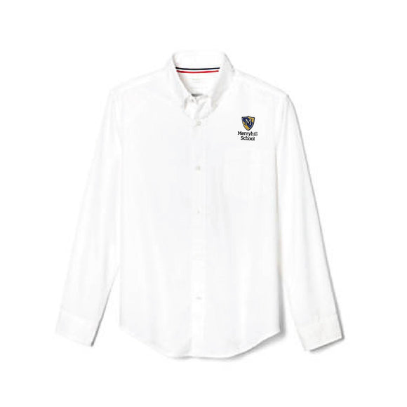 L/S Oxford w/ Merryhill Logo