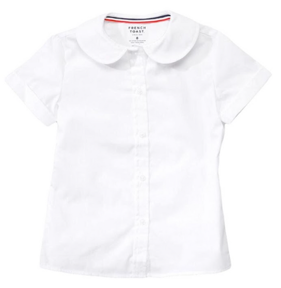 S/S Peter Pan Blouse NO LOGO (Grades K-5)