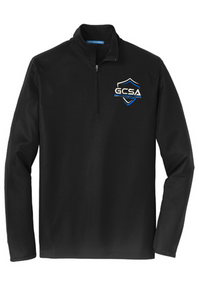 1/4 Zip Moisture Wicking Sweatshirt w/ GC Logo