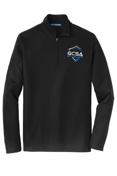 1/4 Zip Moisture Wicking Sweatshirt w/ GC Logo